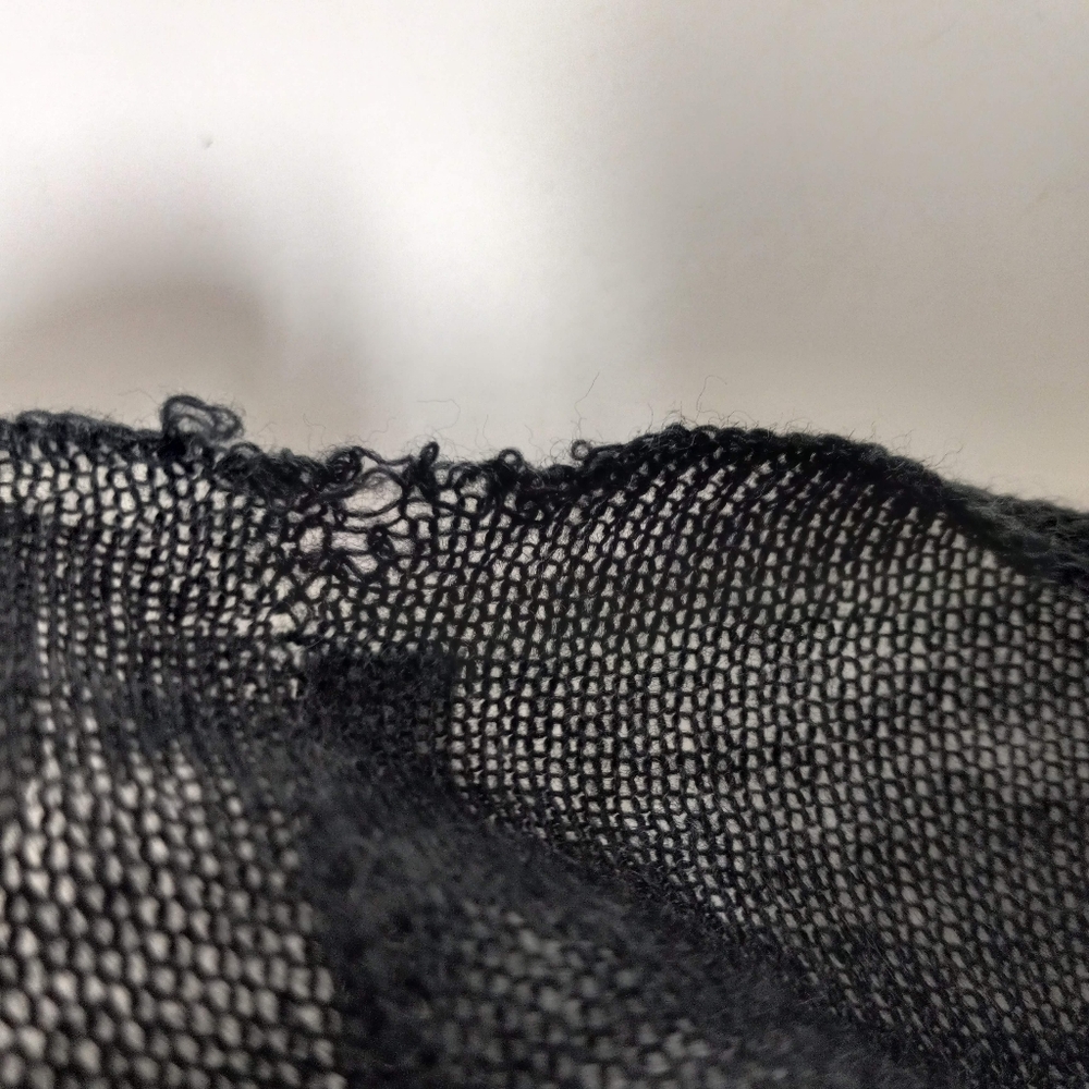 MM. Lafleur 100% Extra Fine Merino Wool Infinity Scarf Italy Charcoal Gray OS - Picture 13 of 15
